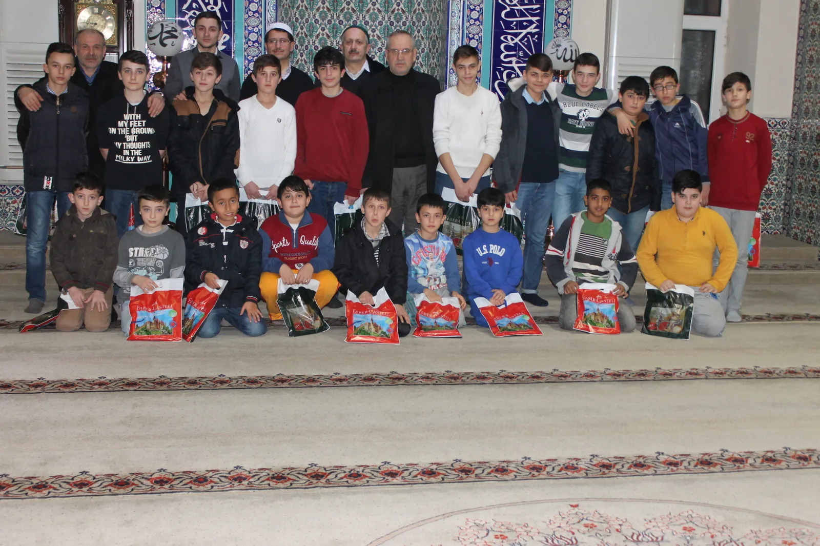 Çinili Camii'nde çifte program