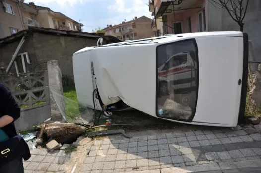 Beton Duvara Çarparak Durabildi