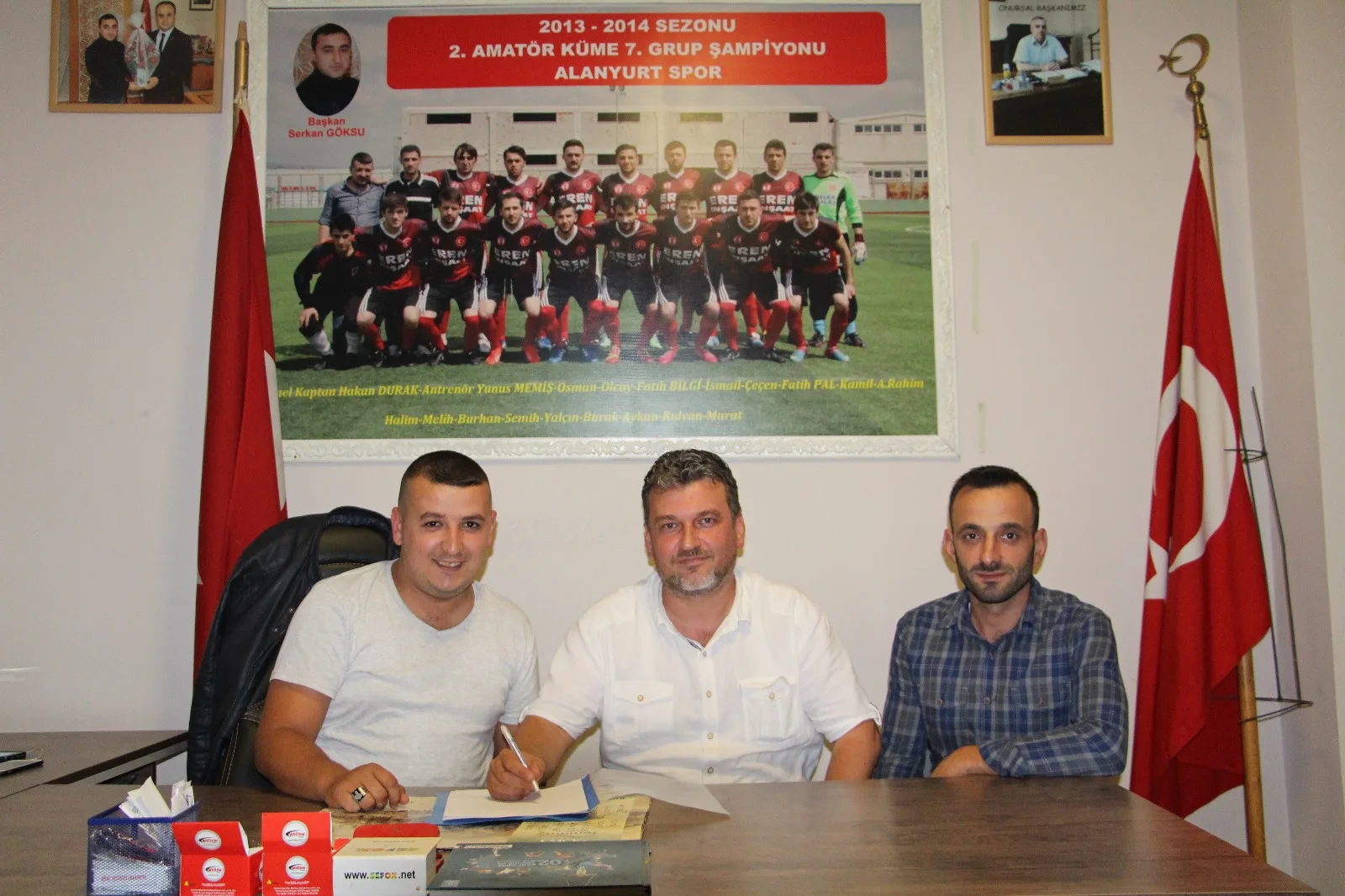 YALÇIN YEŞiL ALANYURTSPOR'DA