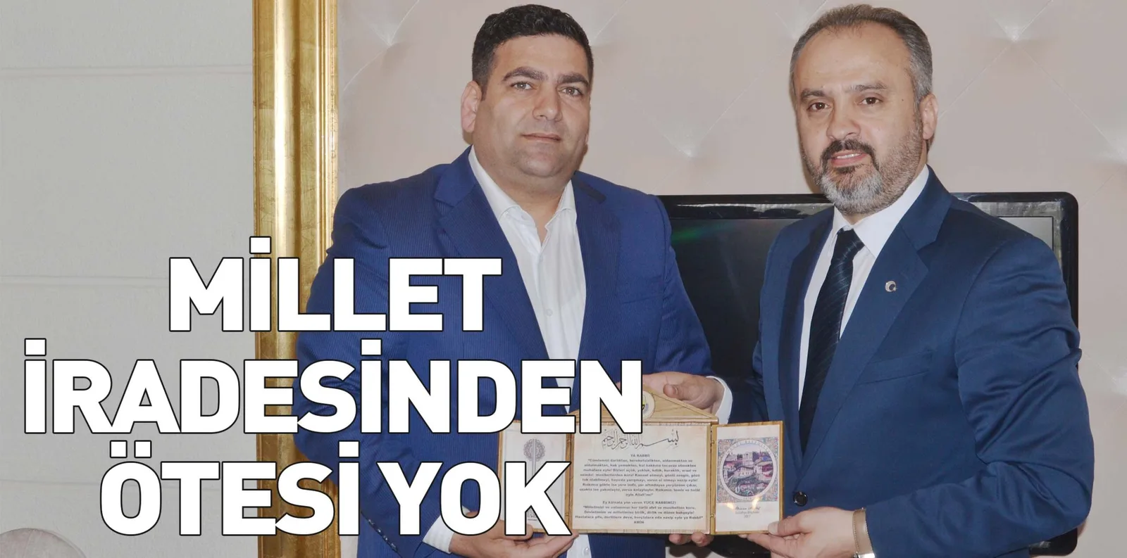 MİLLET İRADESİNDEN ÖTESİ YOK
