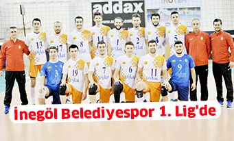 İnegöl Belediyespor 1. Lig'de