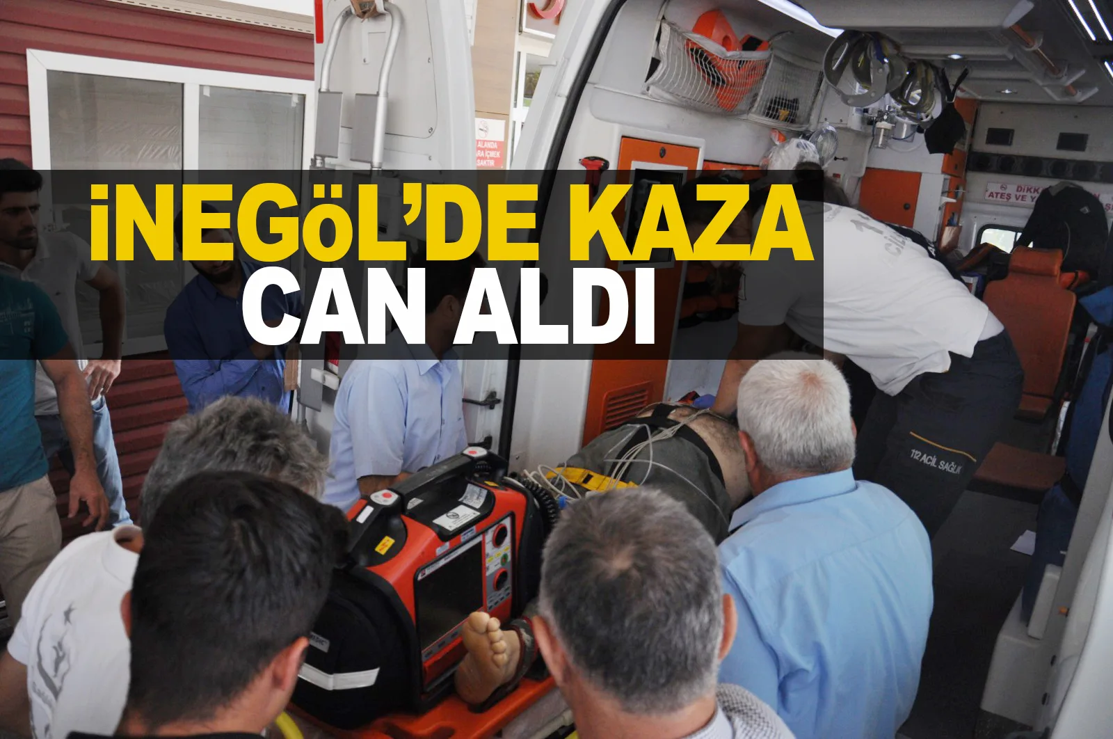 Traktör şarampole uçtu 1 ölü 1 yaralı