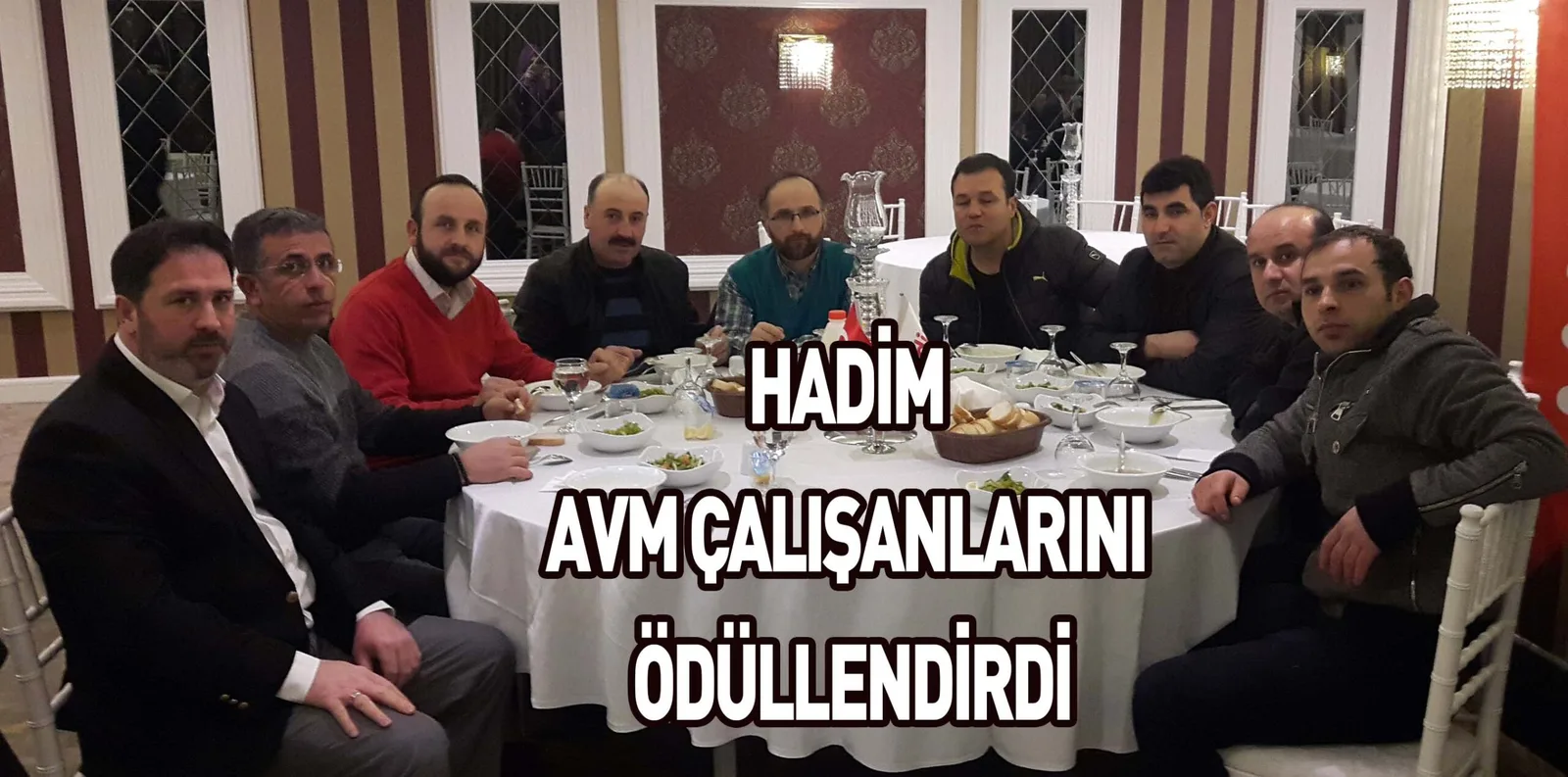 HADİM AVM ÇALIŞANLARINI ÖDÜLLENDİRDİ