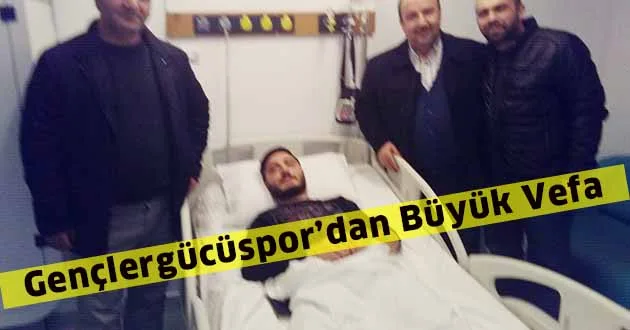 Gençlergücüspor dan Büyük Vefa