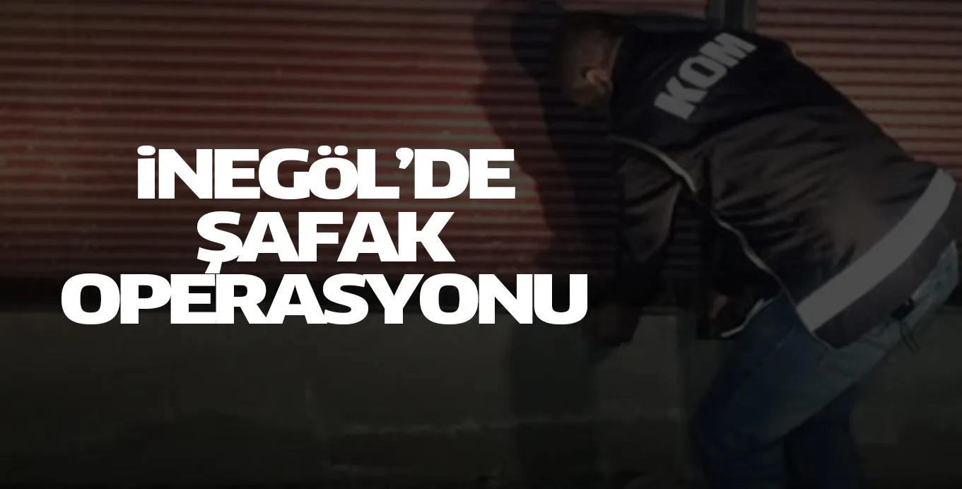 Suç örgütüne şafak operasyonu