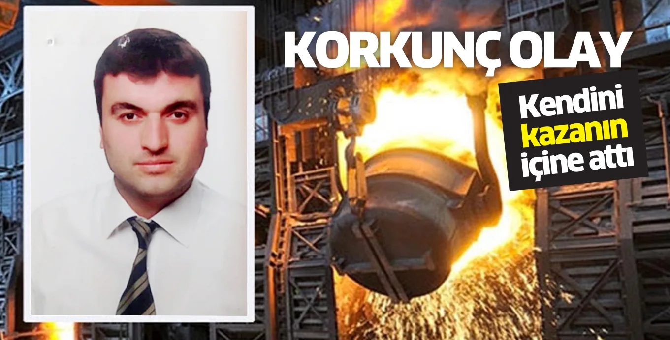 Kendini 1.600 derecelik kazana attı