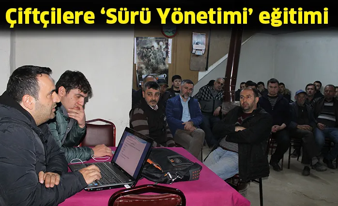 Çiftçilere ‘Sürü Yönetimi’ eğitimi