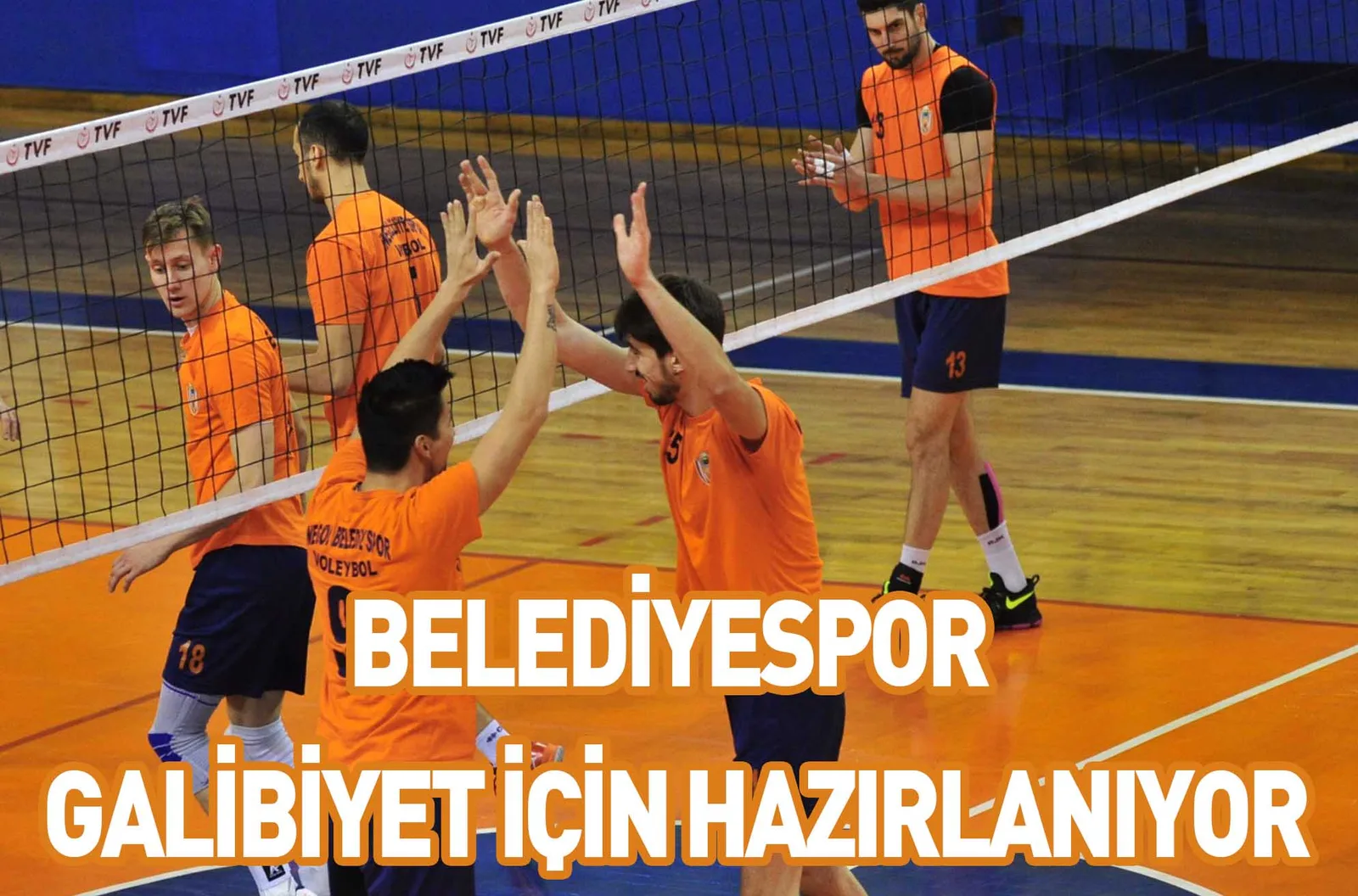 BELEDİYESPOR GALİBİYET İÇİN HAZIRLANIYOR