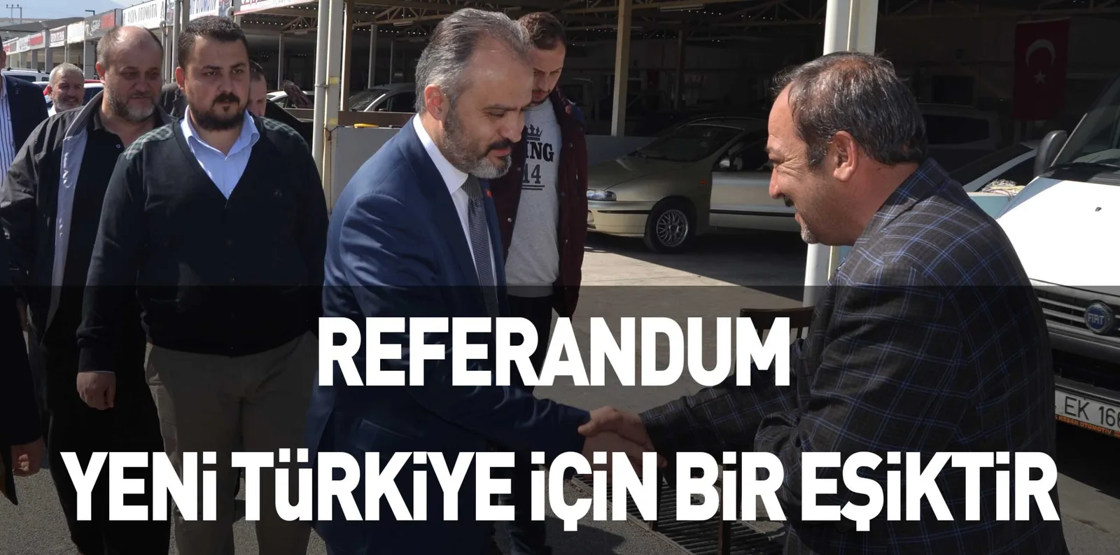 REFERANDUM YENi TüRKiYE iÇiN BiR EŞiKTiR