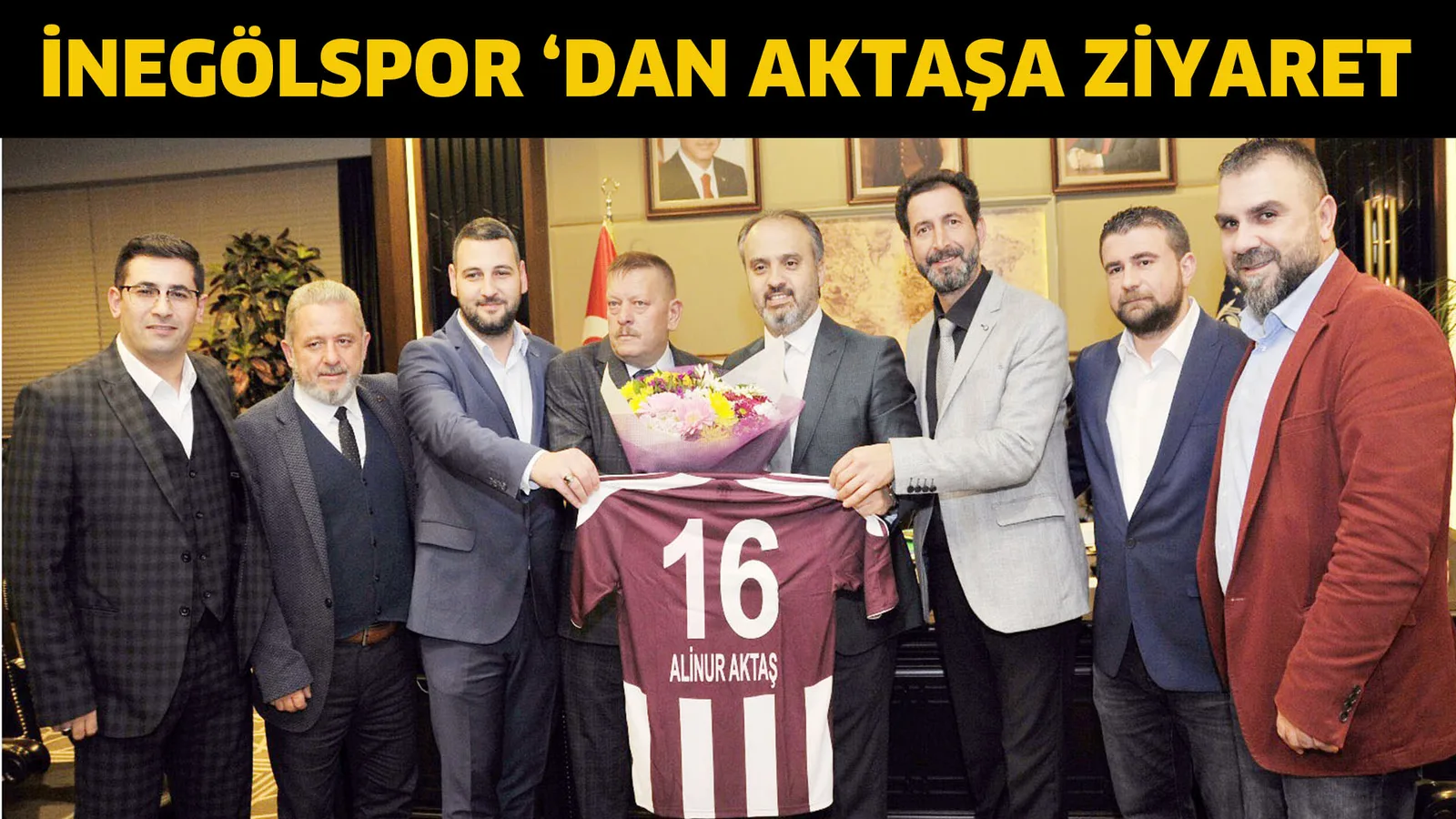 Yönetimden Aktaş'a ziyaret