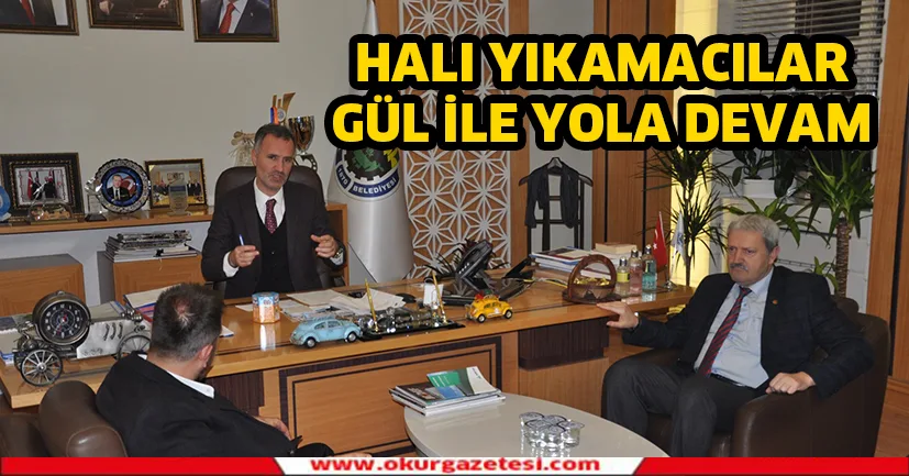 Halı yıkamacılar Gül'le yola devam