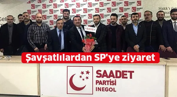 Şavşatlılardan SP'ye ziyaret