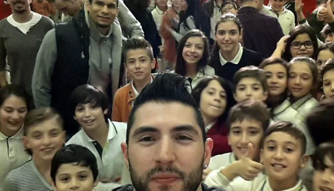 Belediyespor öğrencilerle buluştu
