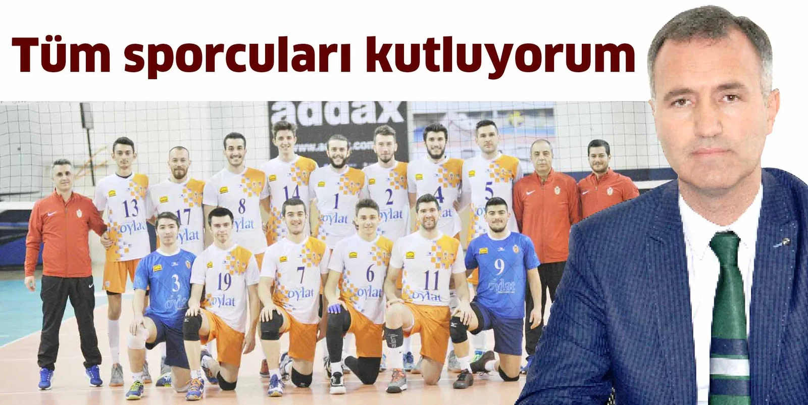 Tüm sporcuları kutluyorum