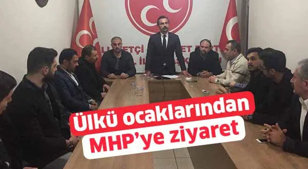 Ülkü Ocakları'ndan MHP'ye ziyaret