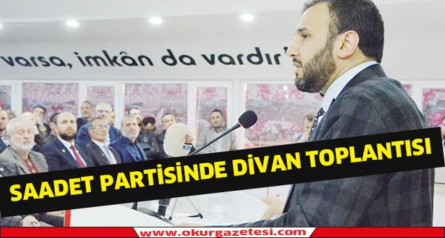SP'de Divan Toplantısı