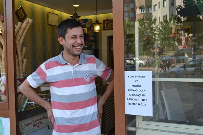 "Bankamatikler ileride sağda"