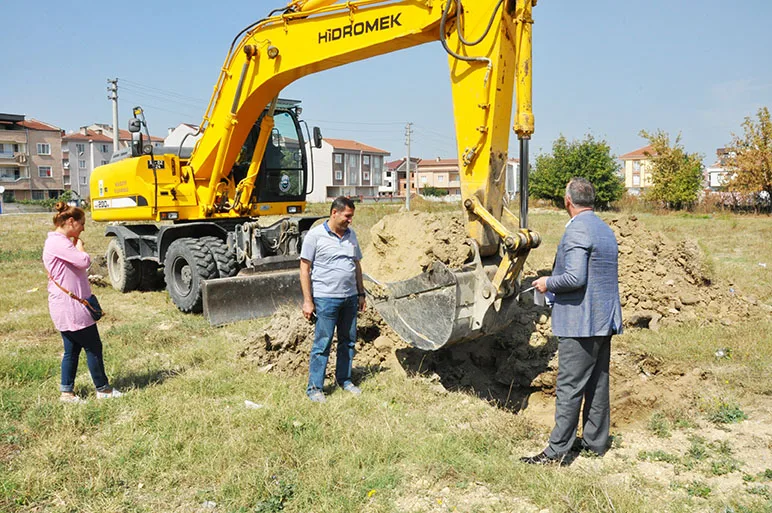 Kurban çukurları açıldı