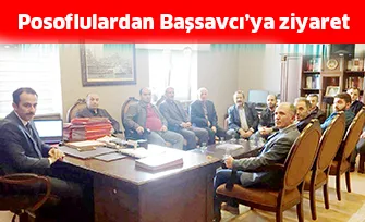 Posoflulardan Başsavcı’ya ziyaret