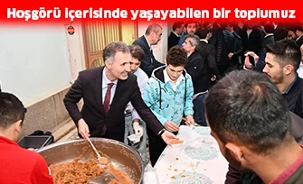 Hoşgörü içerisinde yaşayabilen bir toplumuz