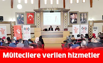 Mültecilere verilen hizmetler