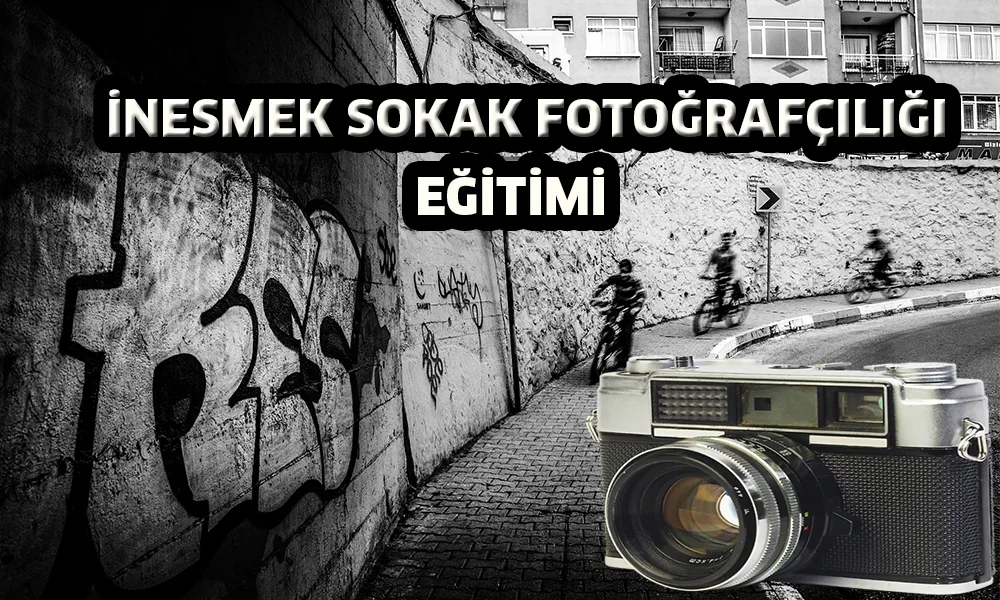 İnegöllü fotoğraf sanatçılarına sokak fotoğrafçılığı anlatıldı