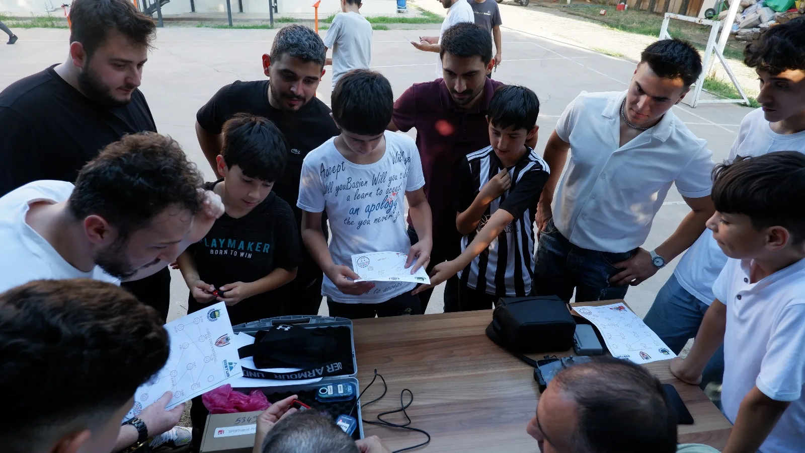 Ateş Karıncaları'ndan Oryantiring Yarışması