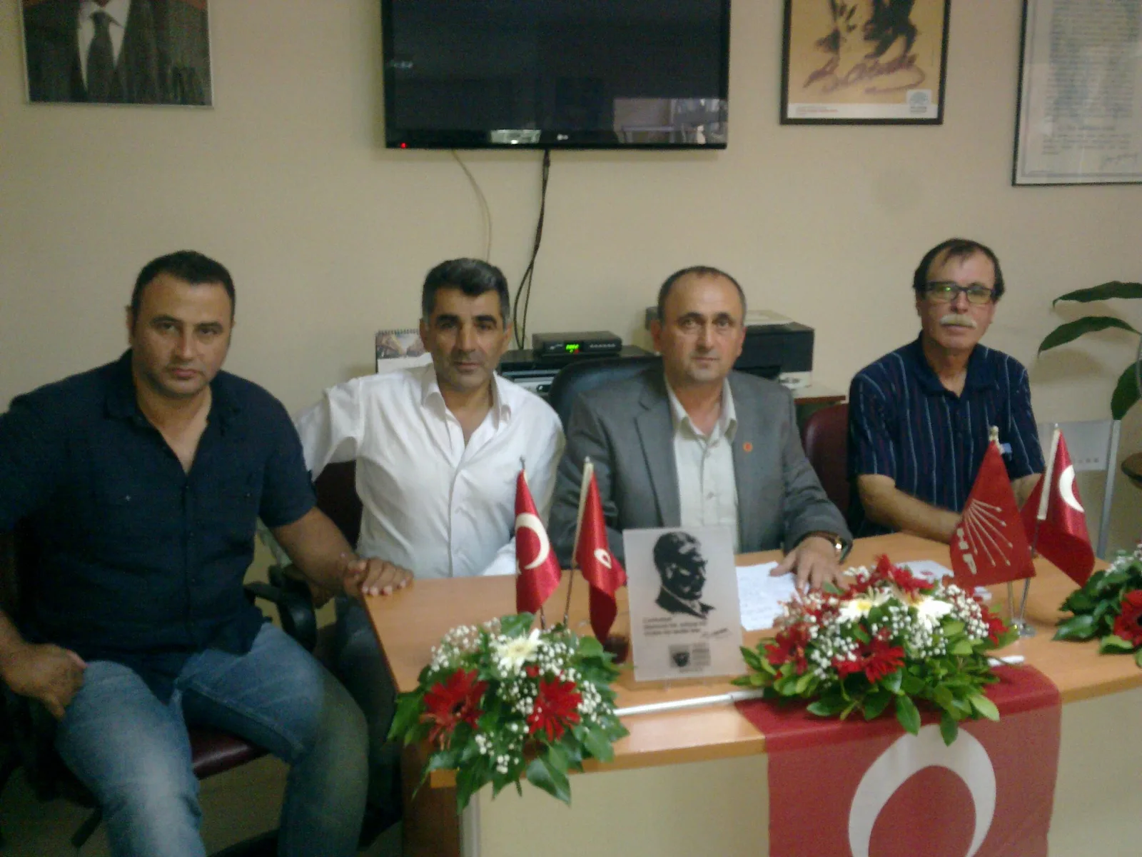 CHP'den bayramlaşma töreni