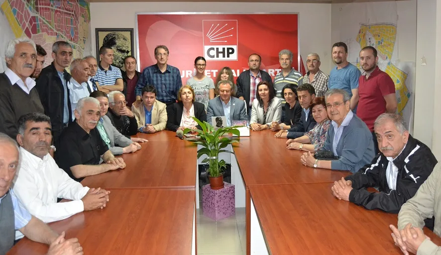 CHP'den teşekkür ziyareti