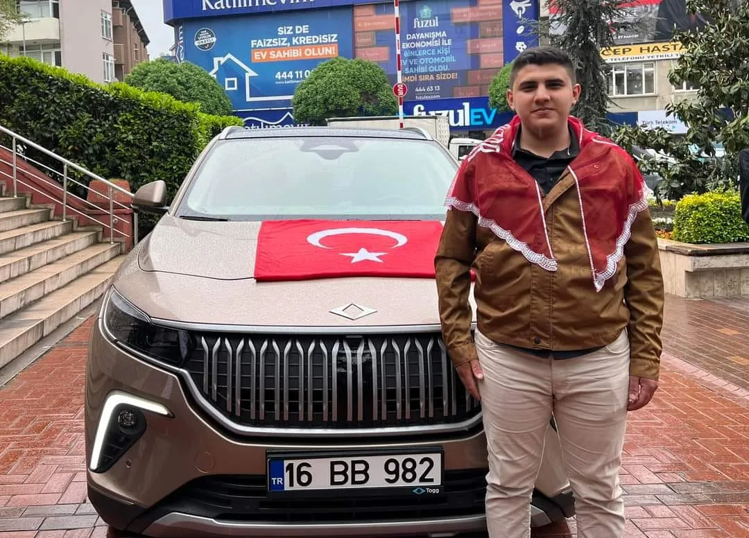 TOGG İnegöllü askerin konvoy aracı oldu