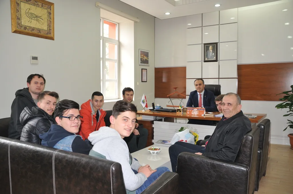 Domaniçli gençlerden Aktaş'a ziyaret