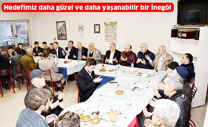 Hedefimiz daha güzel ve daha yaşanabilir bir İnegöl