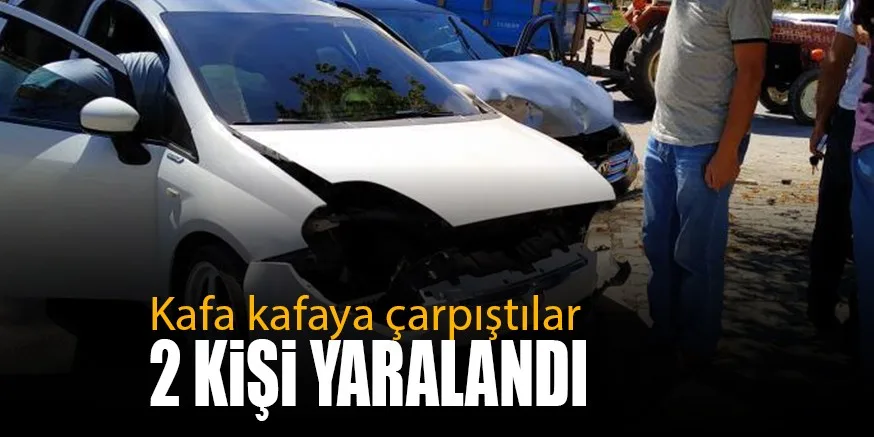 2 KİŞİ YARALANDI