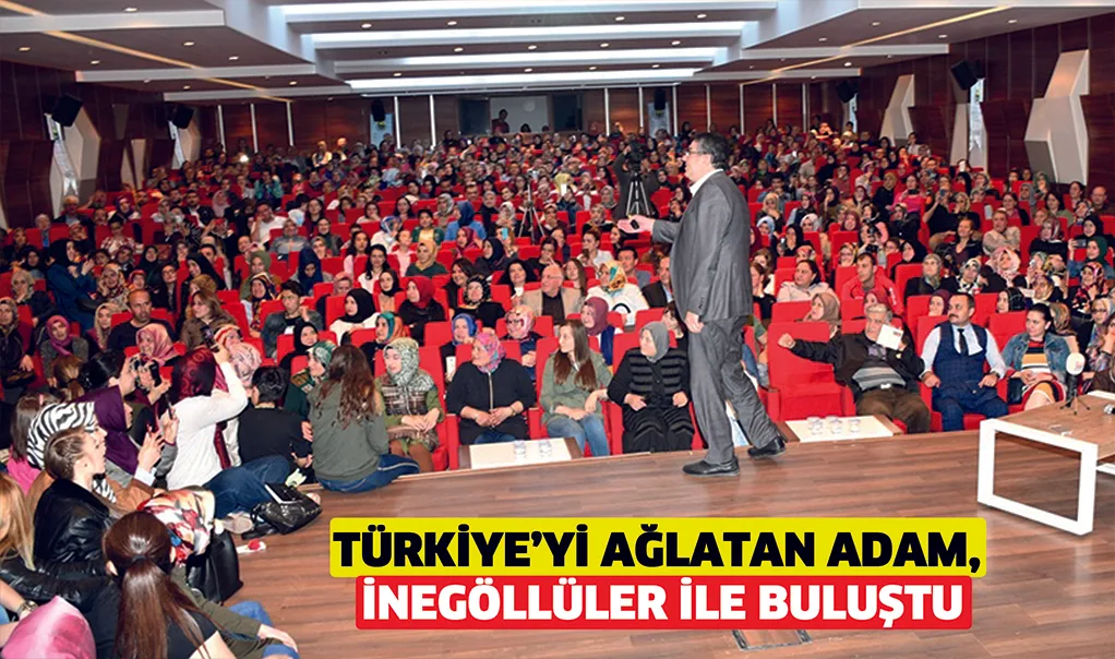 Türkiye’yi ağlatan adam, İnegöllüler ile buluştu