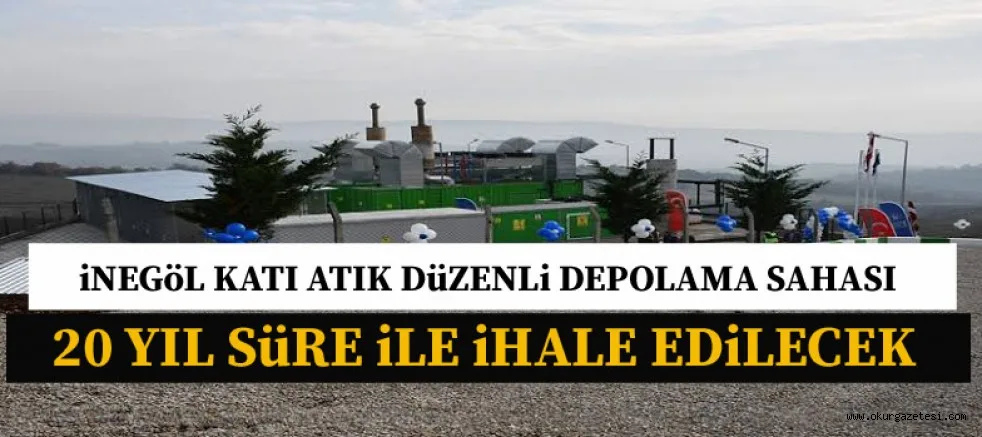 20 YIL SüRE iLE iHALE EDiLECEK