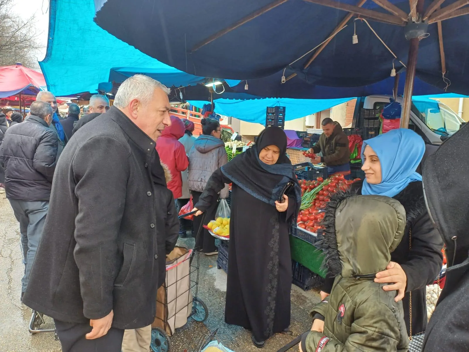 Doğan’dan Yeniceköylülere ‘kapalı Pazar yeri’ sözü