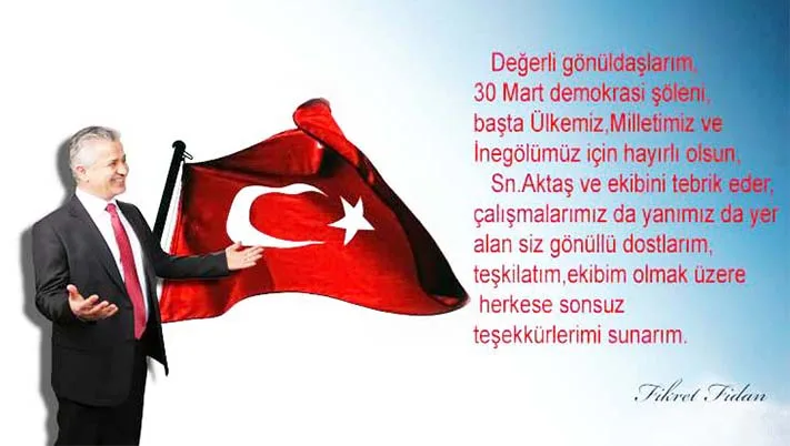 Fidan, destekçilerine Facebook’tan teşekkür etti