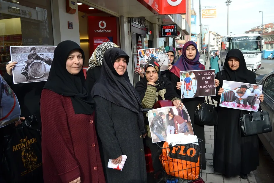 Saadetli kadınlar engellileri unutmadı