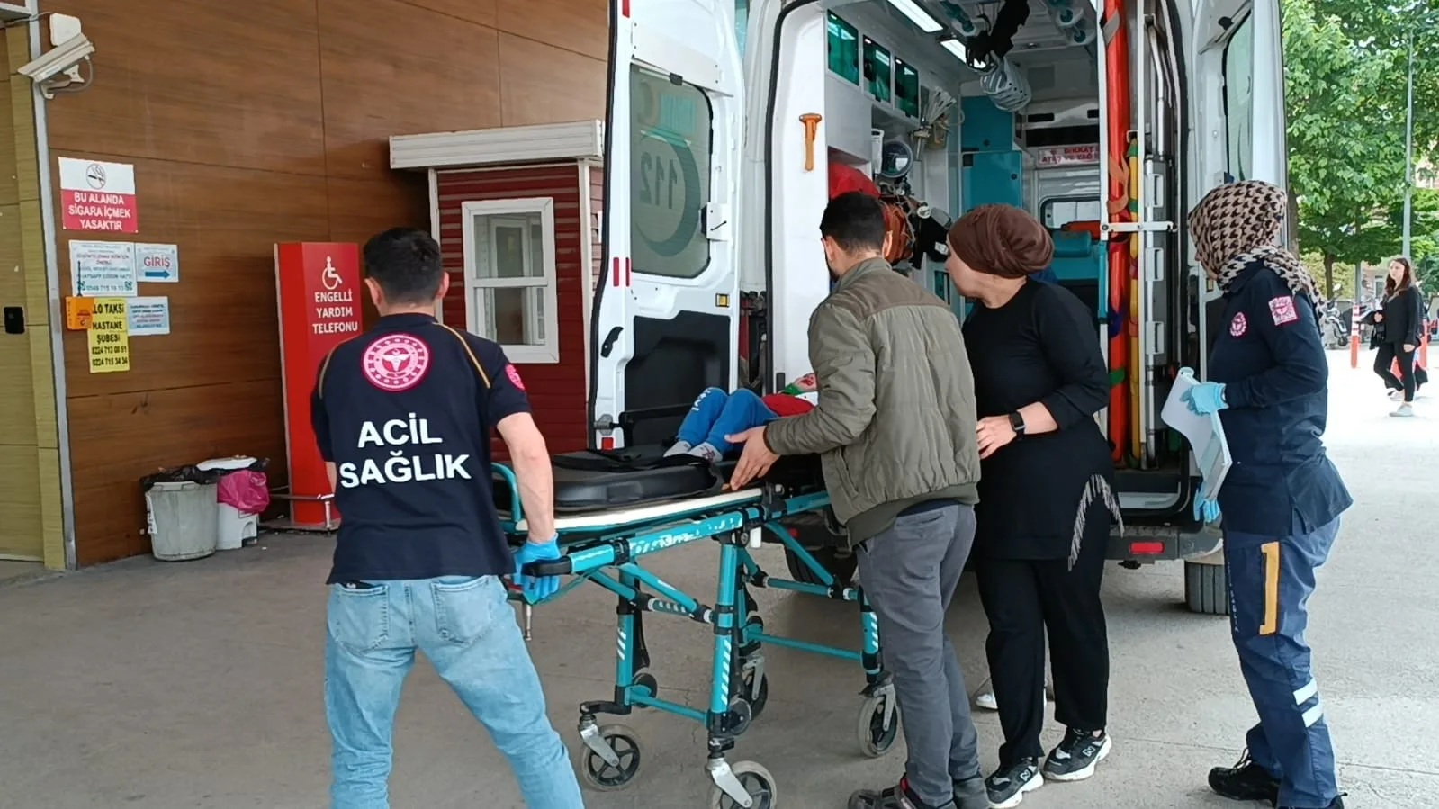 İnegöl'de acı olay, 1 yaşındaki çocuk tedavi altına alındı