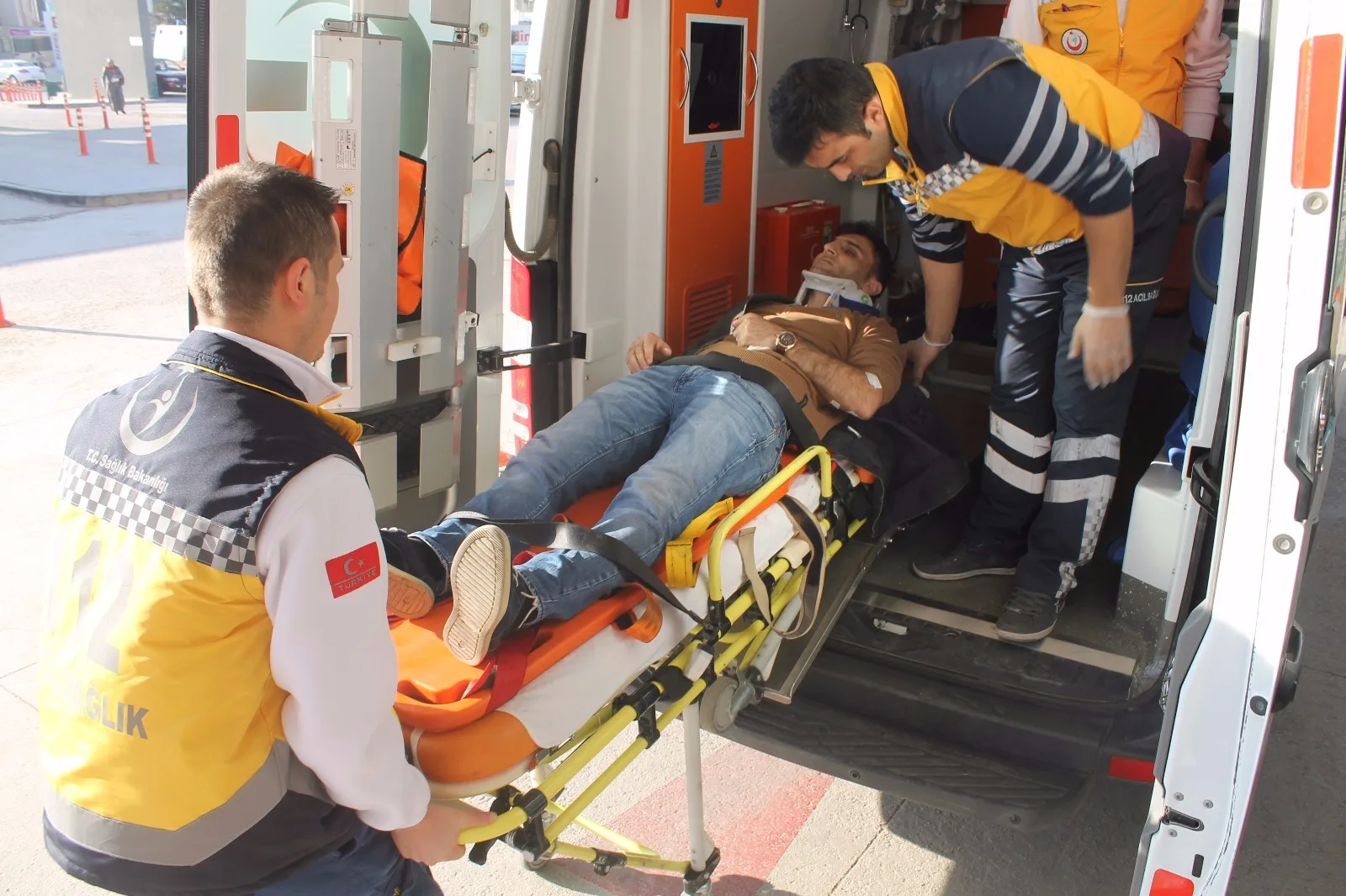 Mesudiye Mahallesi'nde kaza: 1 yaralı