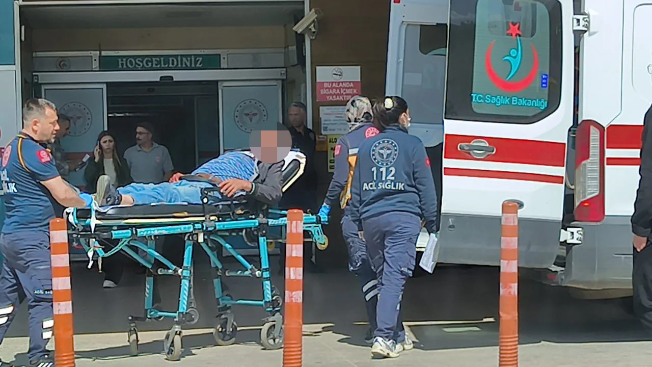 İnegöl’de yolda yürürken ölümden döndü