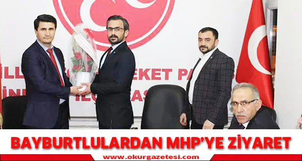 Bayburtlulardan MHP'ye ziyaret