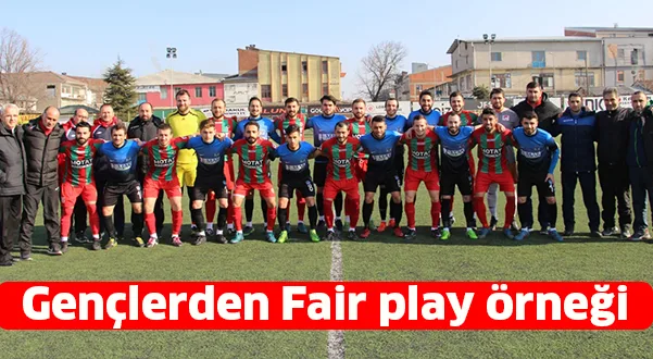 Gençler'den Fair Play örneği