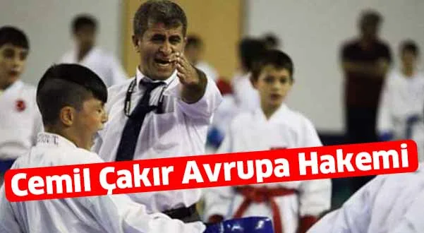 Cemil Çakır Avrupa Hakemi