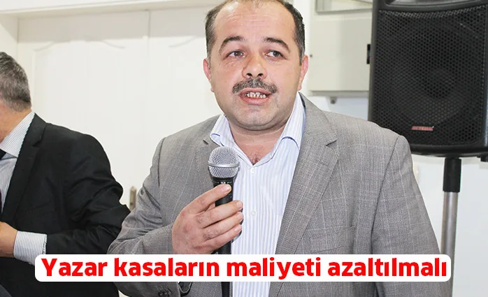 Yazar kasaların maliyeti azaltılmalı