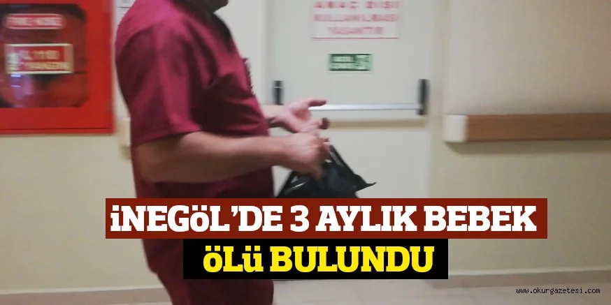İNEGÖL'Ü YASA BOĞAN ÖLÜM