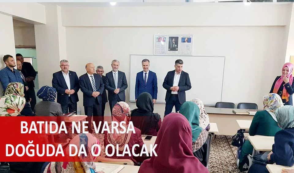 BATIDA NE VARSA DOĞUDA DA O OLACAK