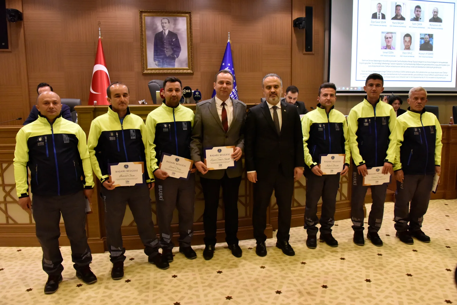 BUSKİ Bursa’nın gururu oldu