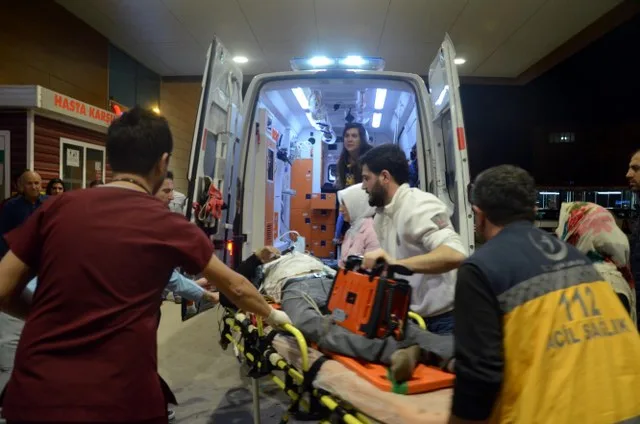 Mahmudiye'de silahlar konuştu