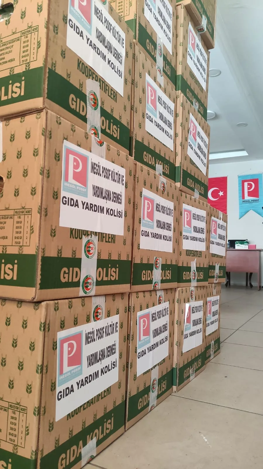 Posoflular yardımlarını sürdürüyor